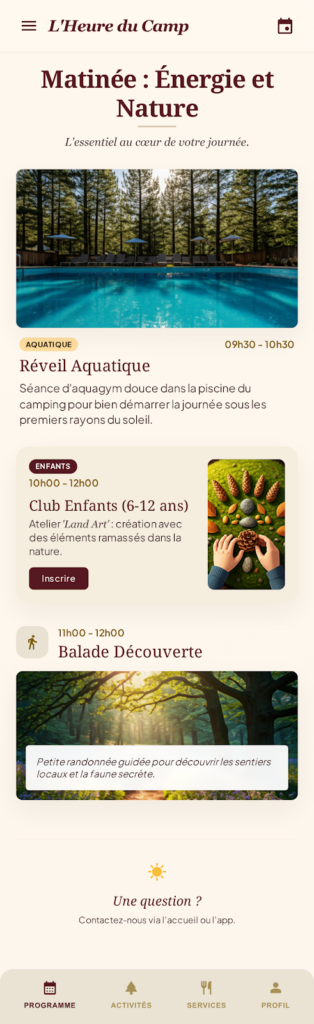 Notre rubrique de divertissement pour la matinée